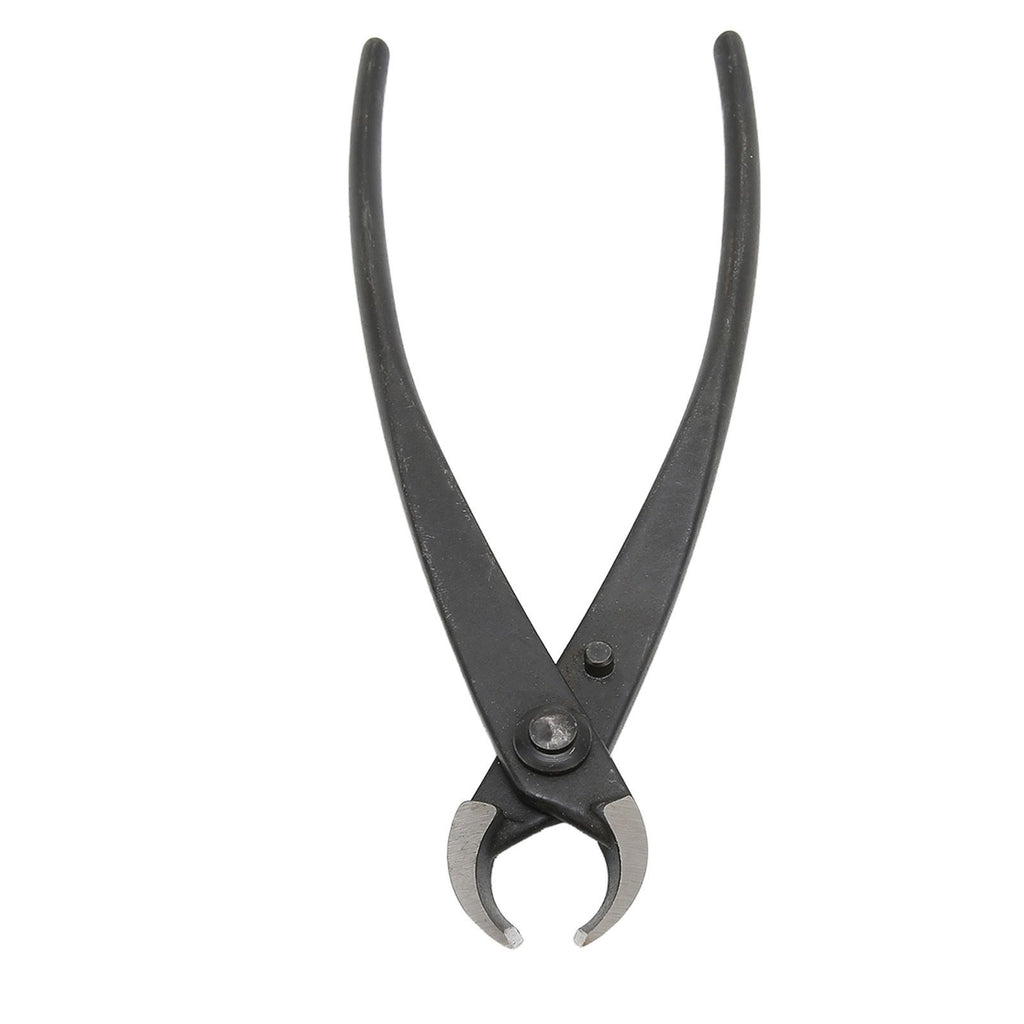 200mm/7.9in Concave Branch Cutter High Strength Manganese Steel Diagonal Pliers Black