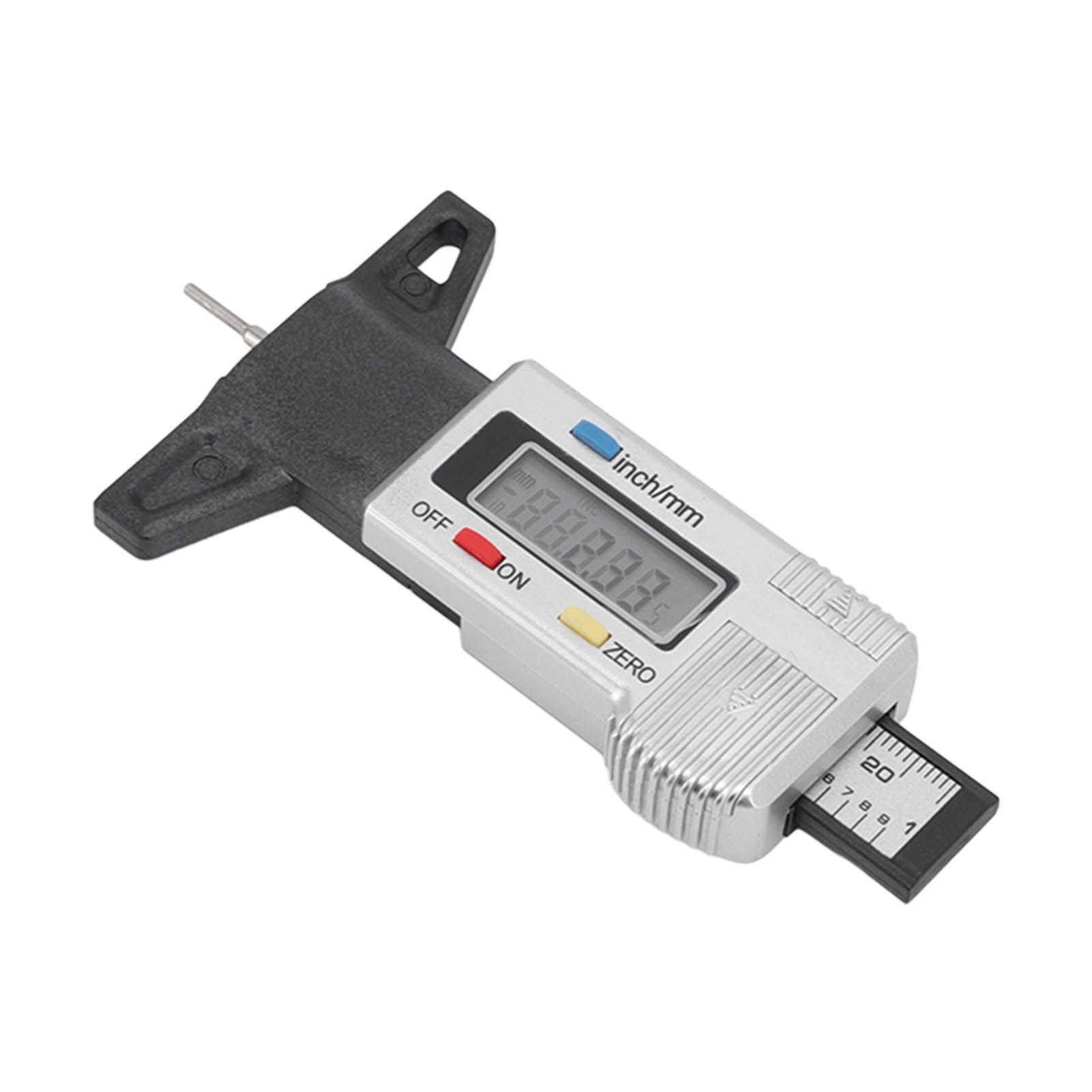 Tire Tread Depth Gauge Large Digital Display Accurate Tread Checker for Truck Car Motorcycle