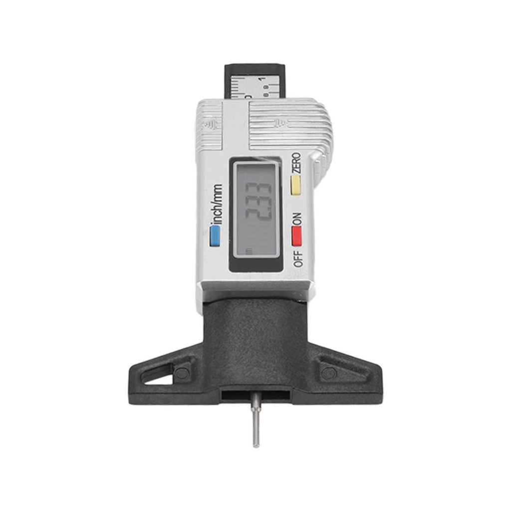 Tire Tread Depth Gauge Large Digital Display Accurate Tread Checker for Truck Car Motorcycle