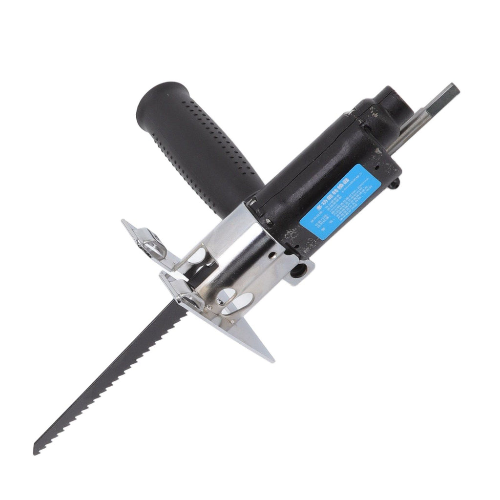 Electric Reciprocating Saw Portable Handheld Electric Drill Saw with Lock Button for Cutting Wood