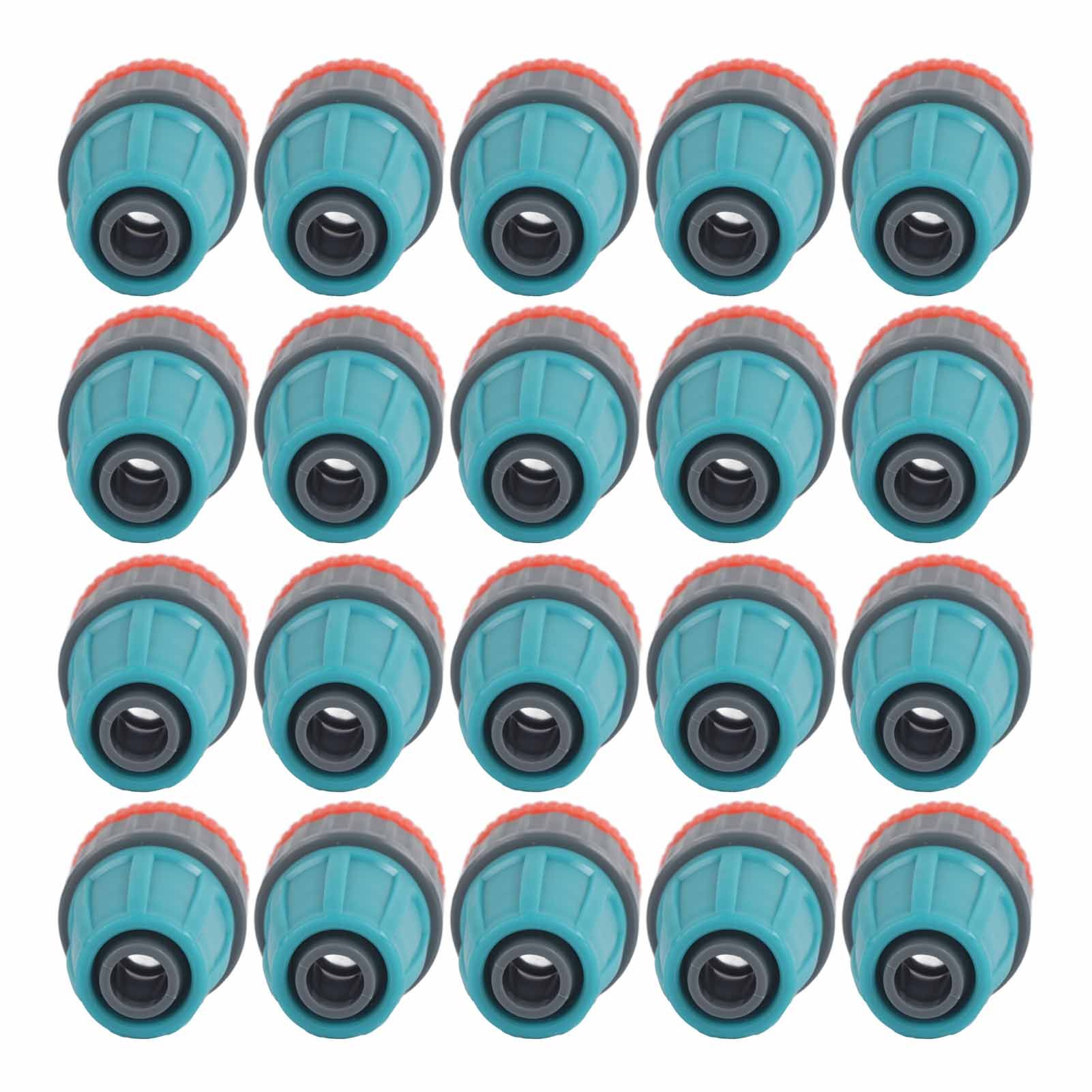 16mm Pipe Connectors 16mm to G1/2 Female Thread Faucet Connectors Garden Faucet Connection for Micro Atomization
