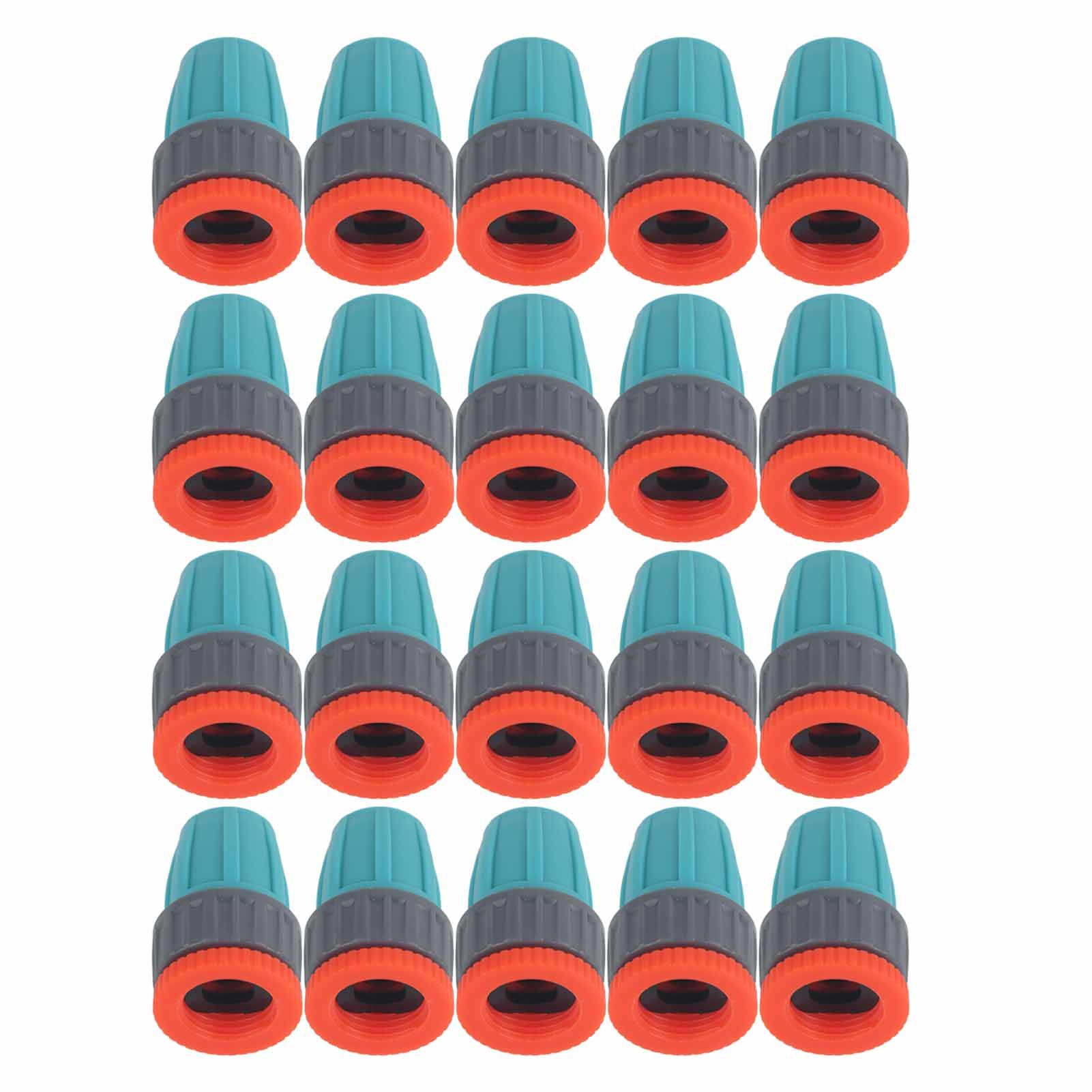 16mm Pipe Connectors 16mm to G1/2 Female Thread Faucet Connectors Garden Faucet Connection for Micro Atomization