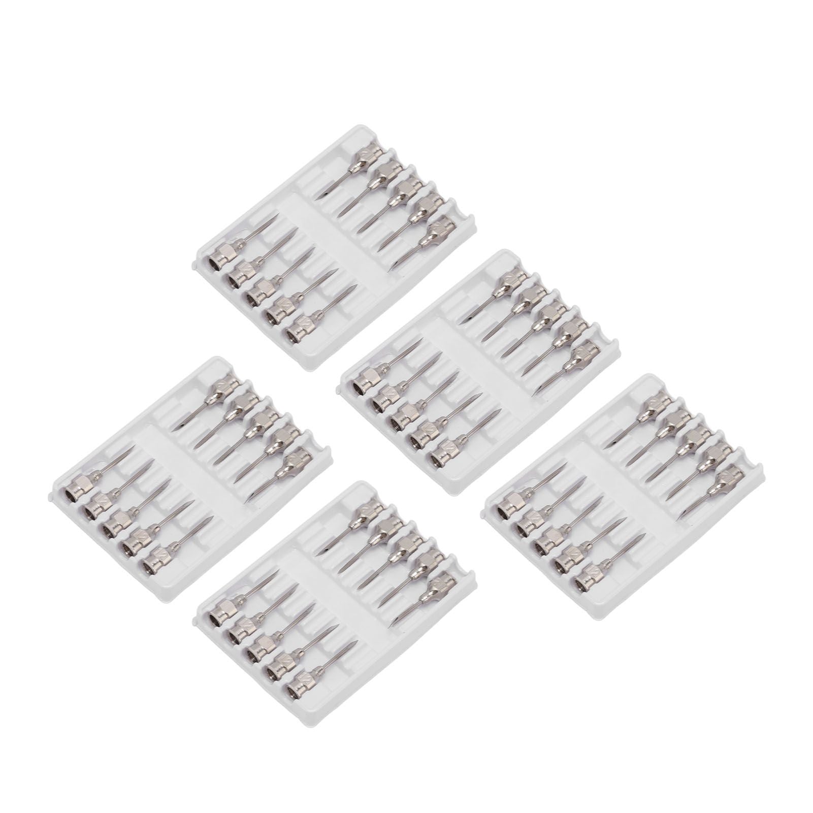 Poultry Injection Needles Stainless Steel Bovine Pig Injection Needle Cow Pig Injection Needle Accessories 12x15mm / 0.5x0.6in