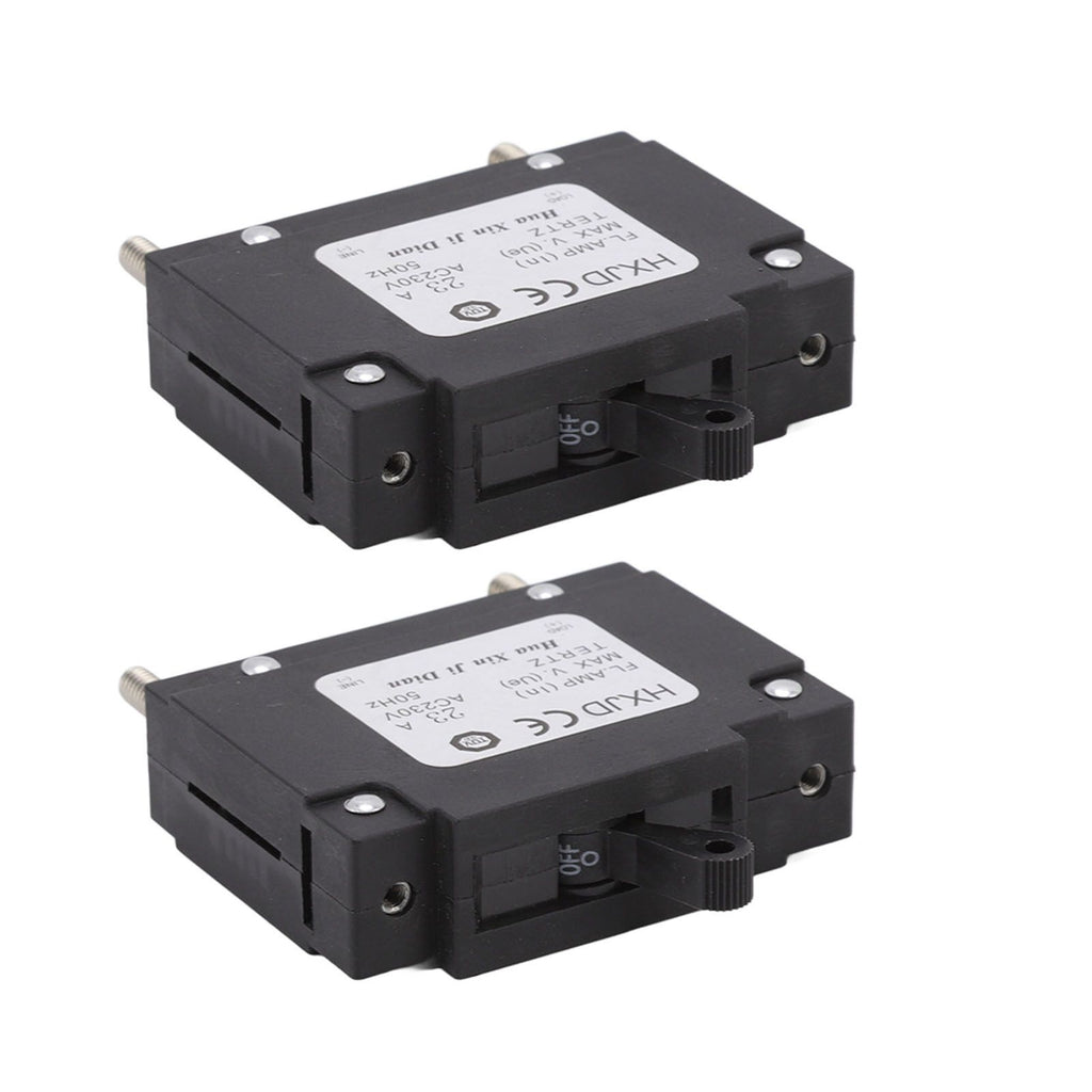 2pcs 23A Circuit Breaker Safety Professional Petrol Generators Circuit Breaker with Switch for Petrol Generators 230V