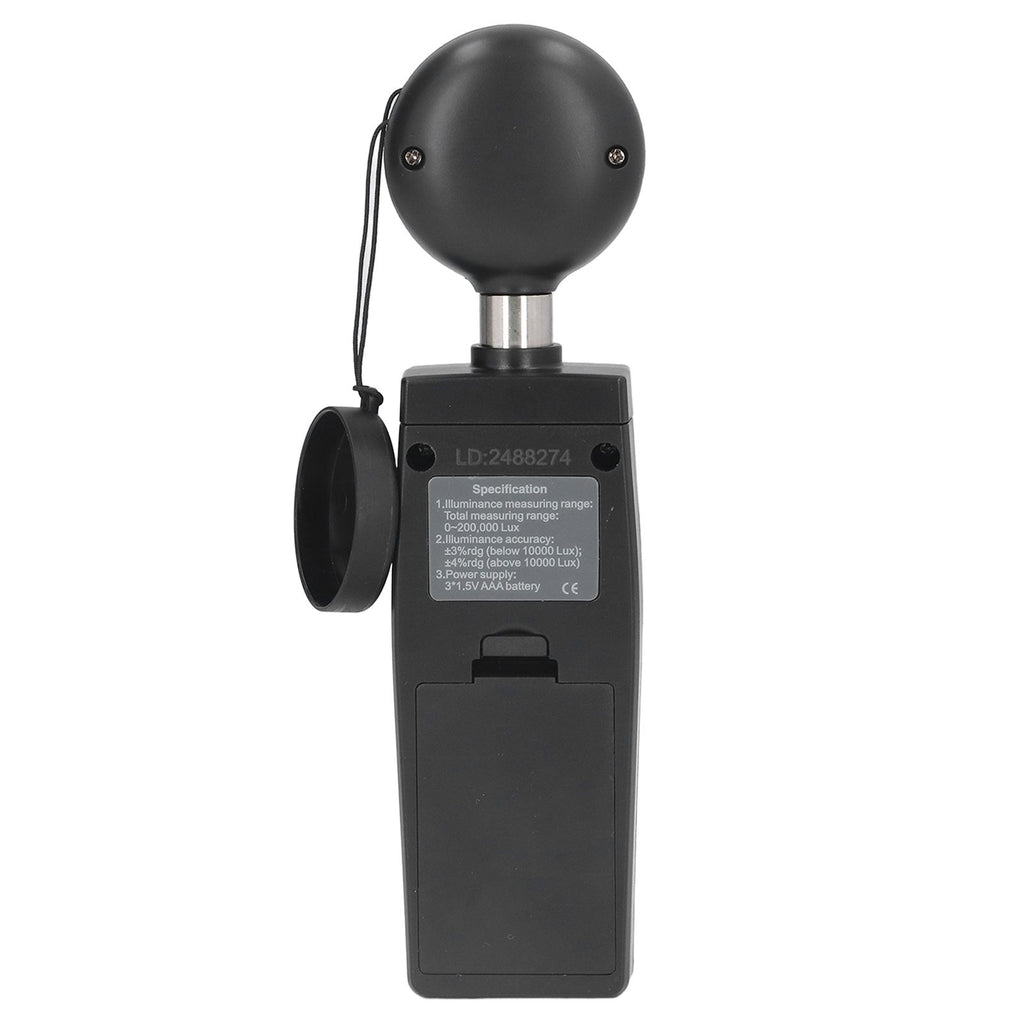 RZ851 Handheld Digital Illuminance Meter Mini Portable Light Meter for Lamps Animal Husbandry Mining Industries