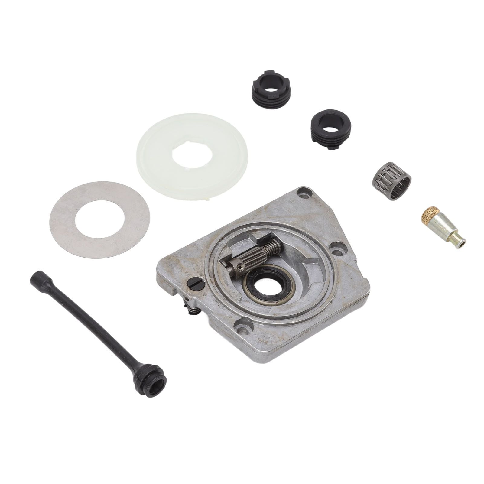 Oil Pump Worm Gear Washer Kit Compatible for HUSQVARNA 61 66 266 268 266XP 268XP 272XP