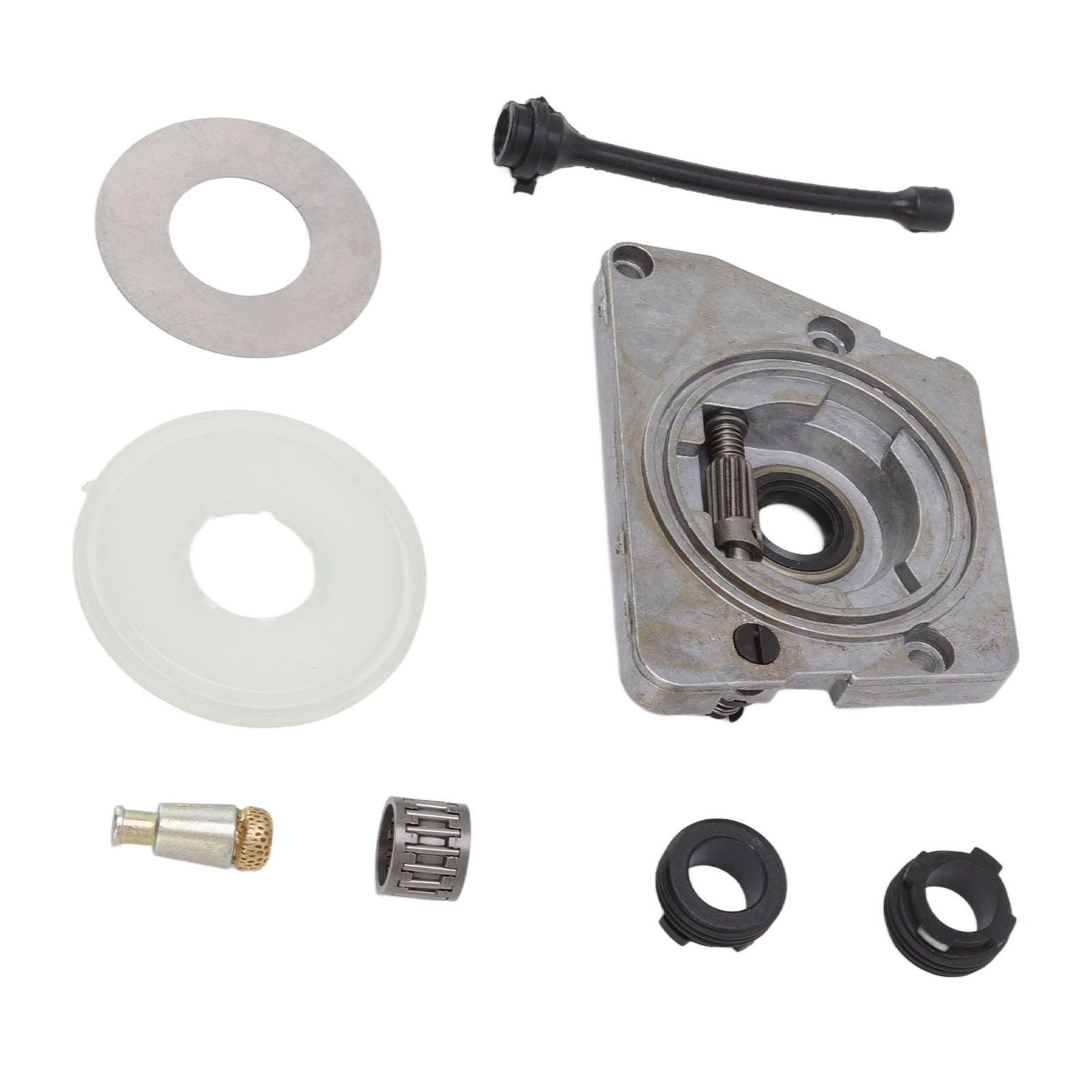 Oil Pump Worm Gear Washer Kit Compatible for HUSQVARNA 61 66 266 268 266XP 268XP 272XP