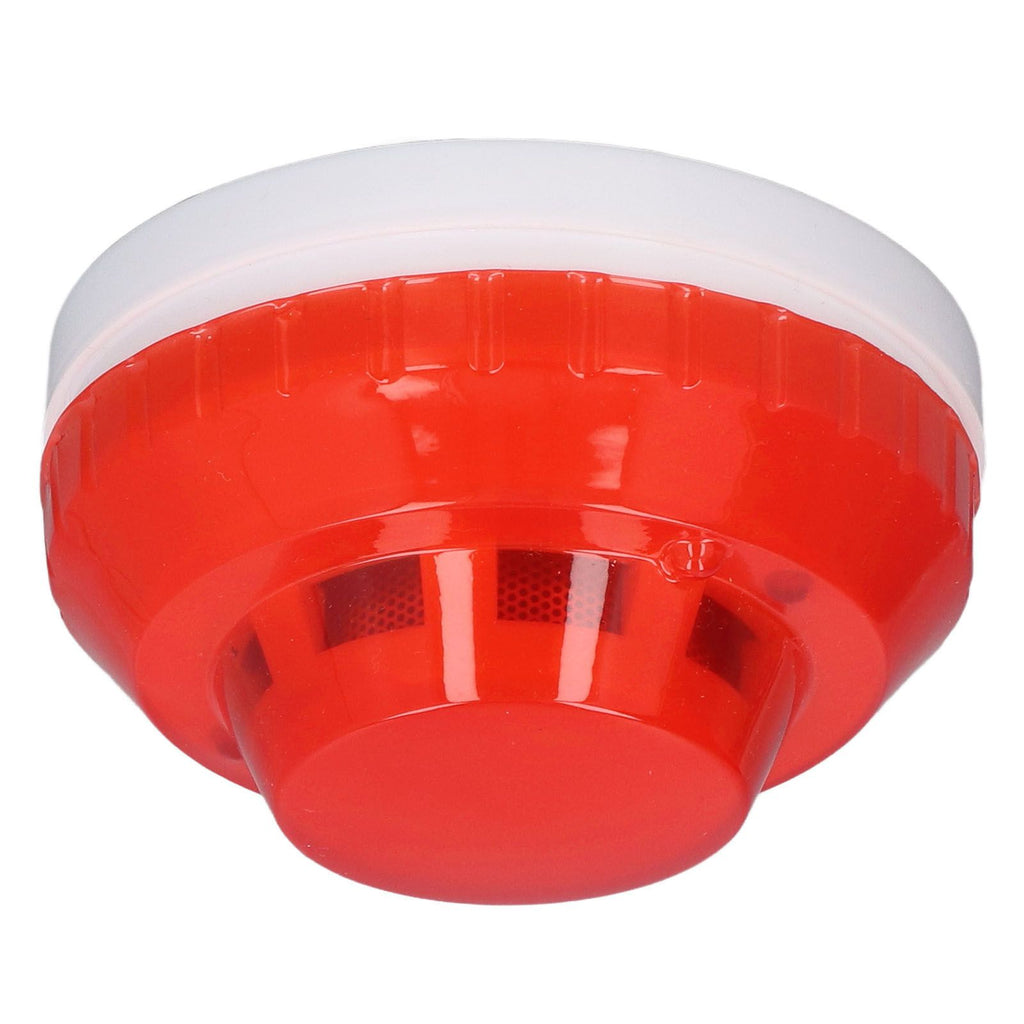 Smoke Detector Photoelectric Prevent Interference Small Wired Fire Alarm for Home Hotel Factory DC 12‑24V