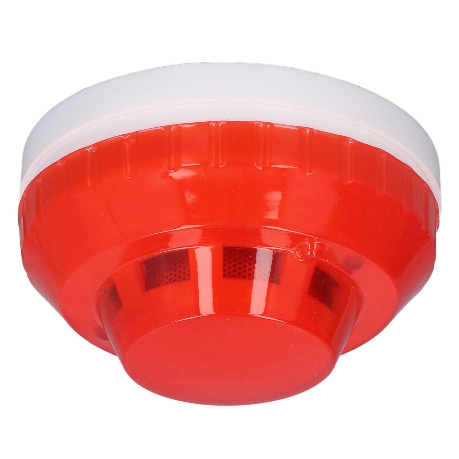 Smoke Detector Photoelectric Prevent Interference Small Wired Fire Alarm for Home Hotel Factory DC 12‑24V