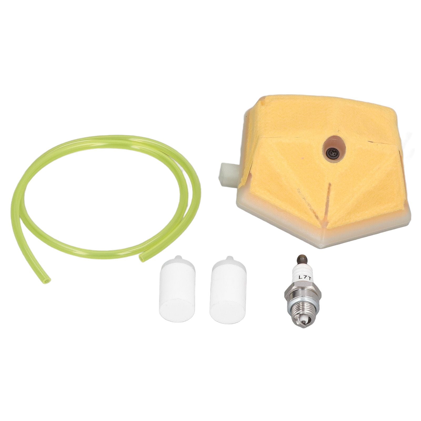 Spark Plug Air Filter Fuel Filter Fuel Line Kit 503‑443201 for Husqvarna 51 55 Chainsaw