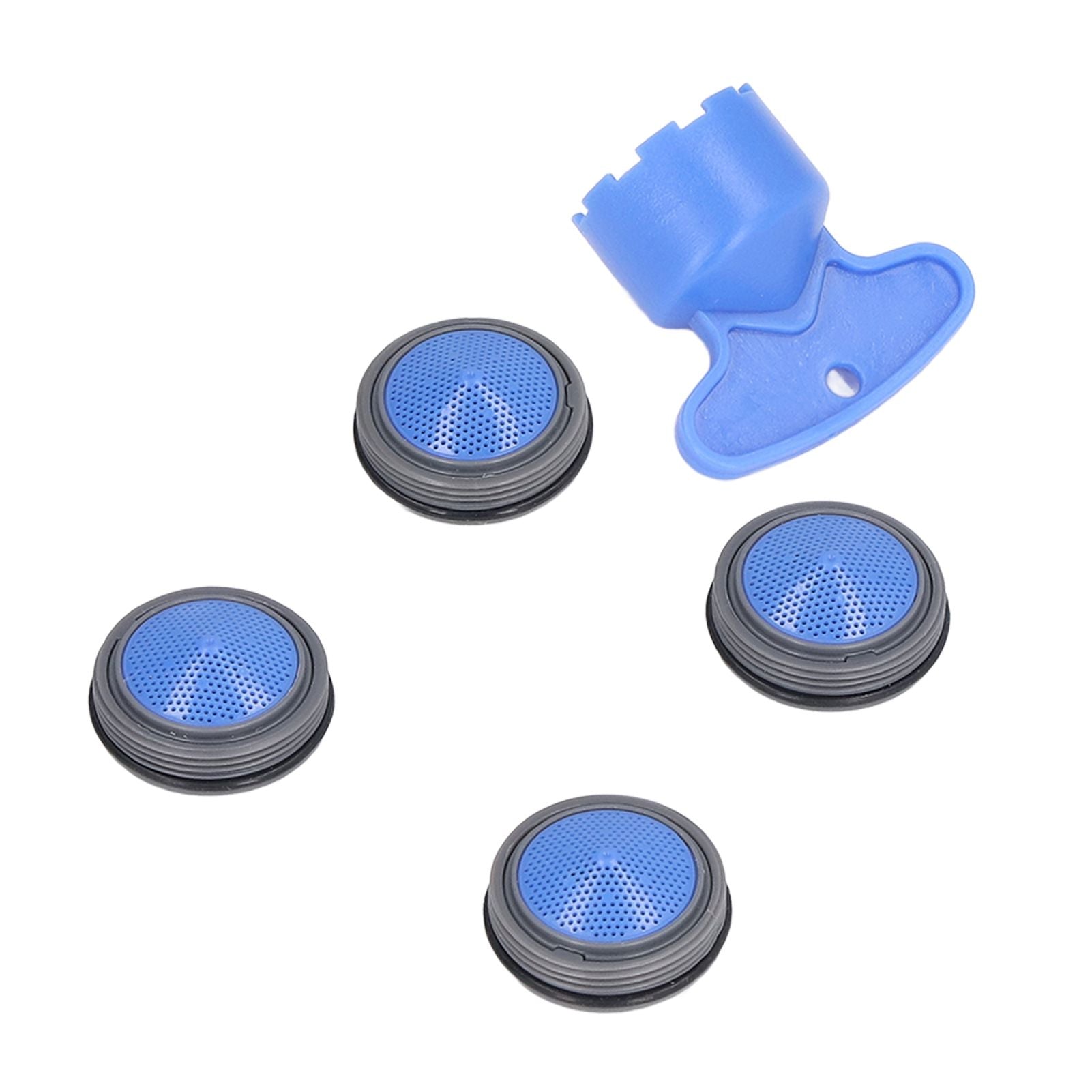 Faucet Aerators Inserted M24mm Faucet Aerators Replacement Parts with Spanner for Bathroom Kitchen Female Thread