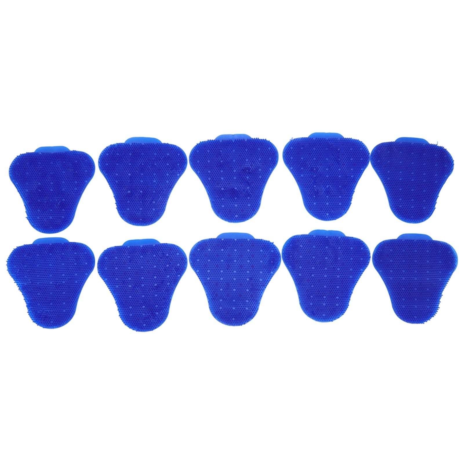 10x Urinal Screen Deodoriser Mats Anti Splash Scented Restroom Blue