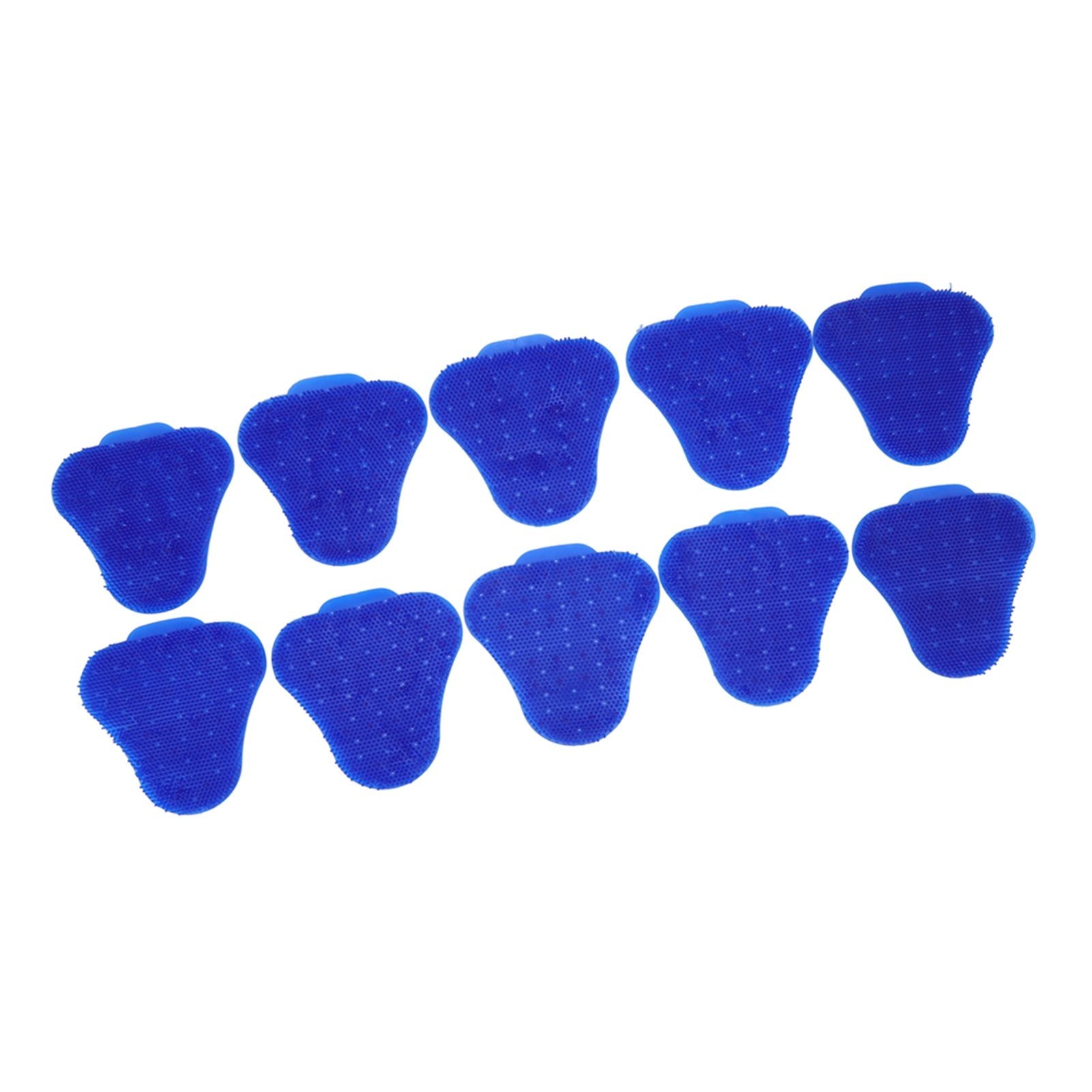 10x Urinal Screen Deodoriser Mats Anti Splash Scented Restroom Blue