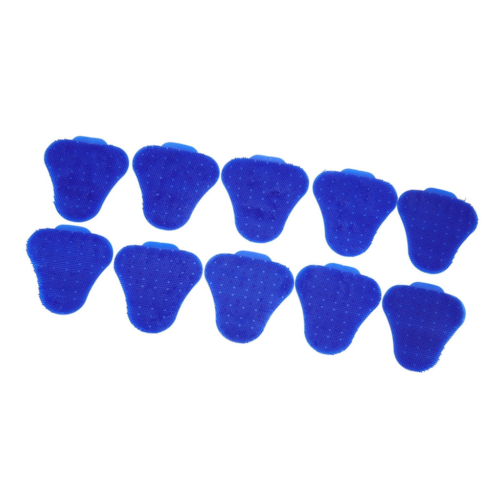 10x Urinal Screen Deodoriser Mats Anti Splash Scented Restroom Blue