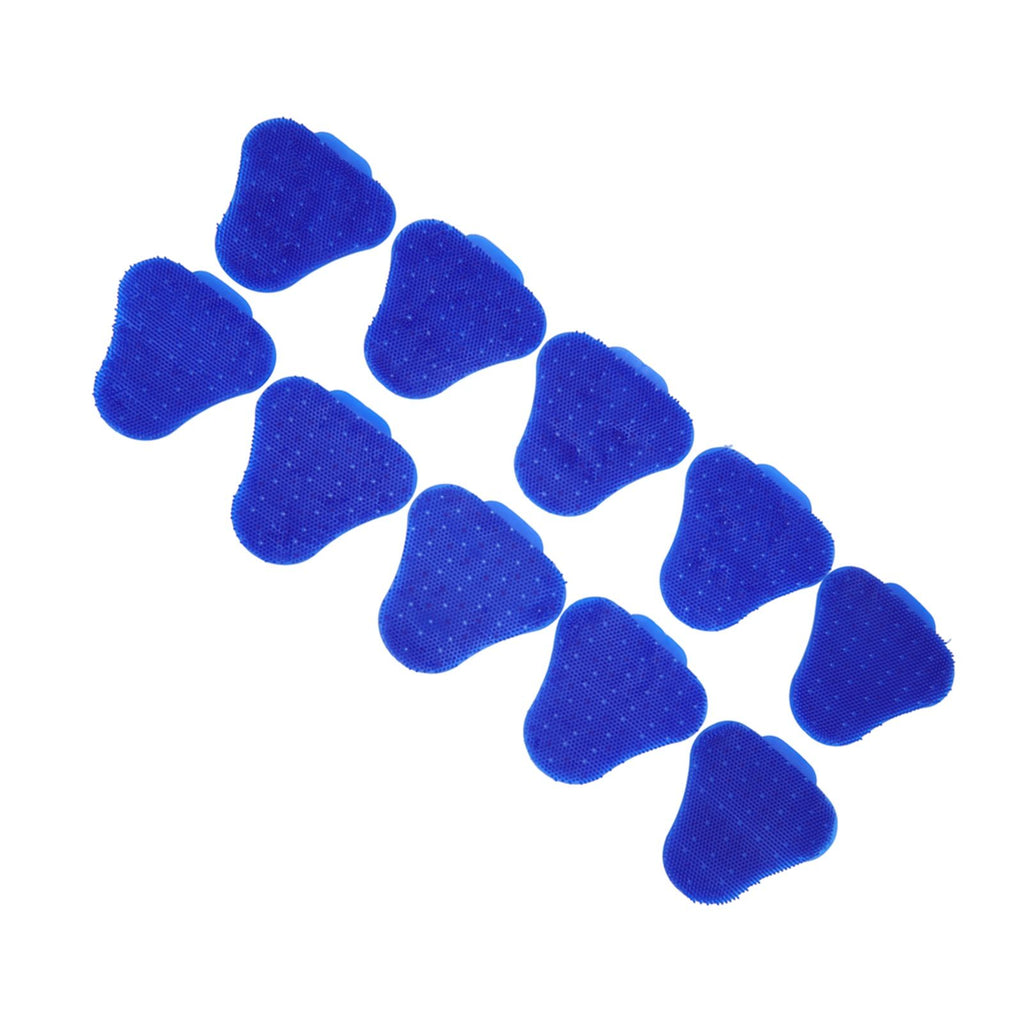 10x Urinal Screen Deodoriser Mats Anti Splash Scented Restroom Blue