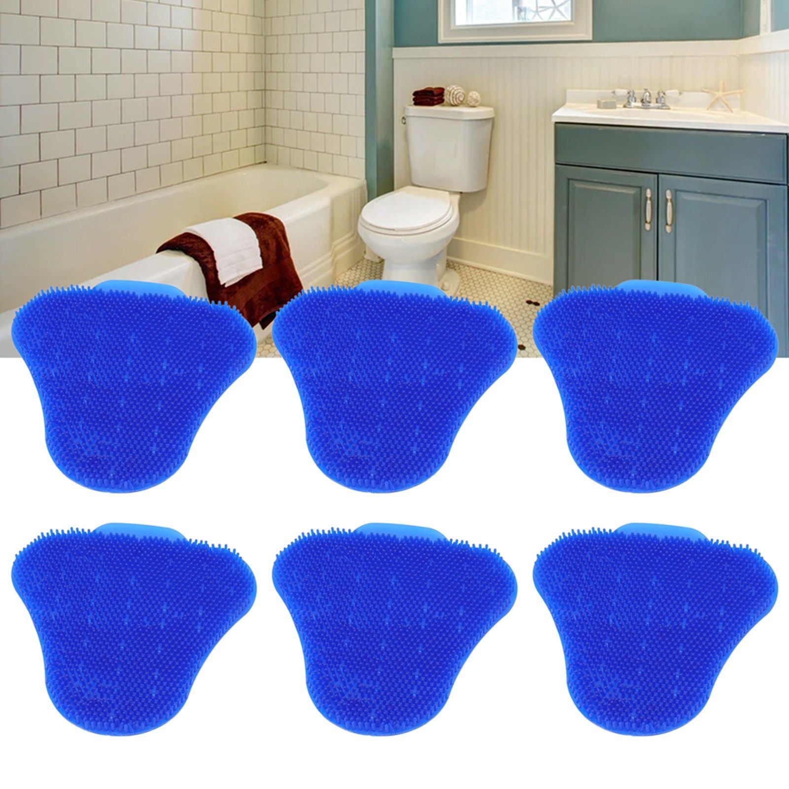 10x Urinal Screen Deodoriser Mats Anti Splash Scented Restroom Blue