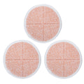 3PCS Mop Cloth Reusable Microfiber Mop Pad Mop Head Accessories for Bissell 2124/2039/2037/2039AOrange