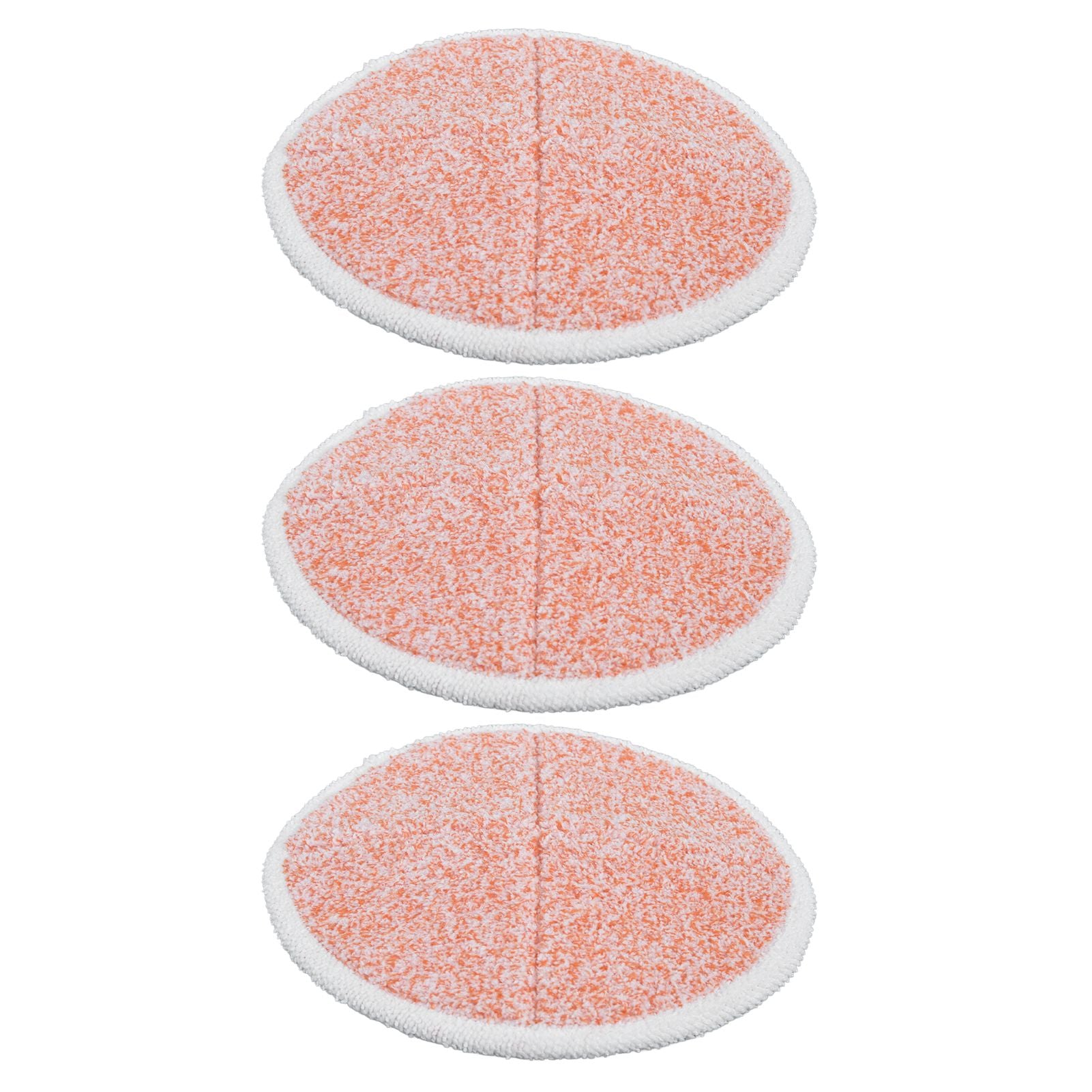 3PCS Mop Cloth Reusable Microfiber Mop Pad Mop Head Accessories for Bissell 2124/2039/2037/2039AOrange