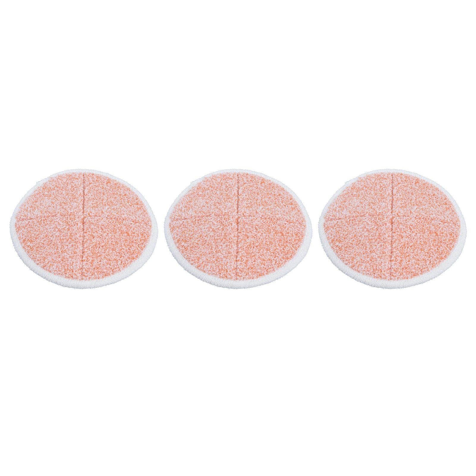 3PCS Mop Cloth Reusable Microfiber Mop Pad Mop Head Accessories for Bissell 2124/2039/2037/2039AOrange