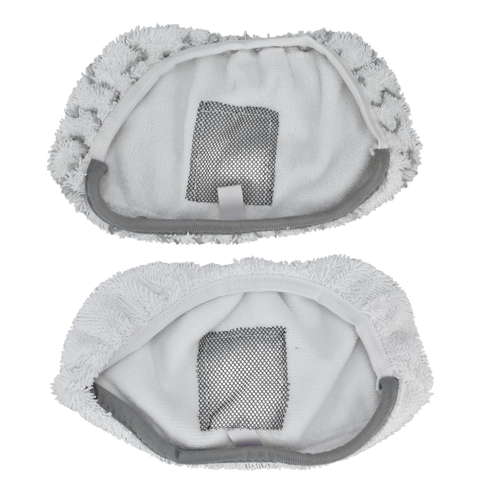 2Pcs Middle Microfiber Mop Pad with Strong Water Absorption Fit for Bissell 1132 1252