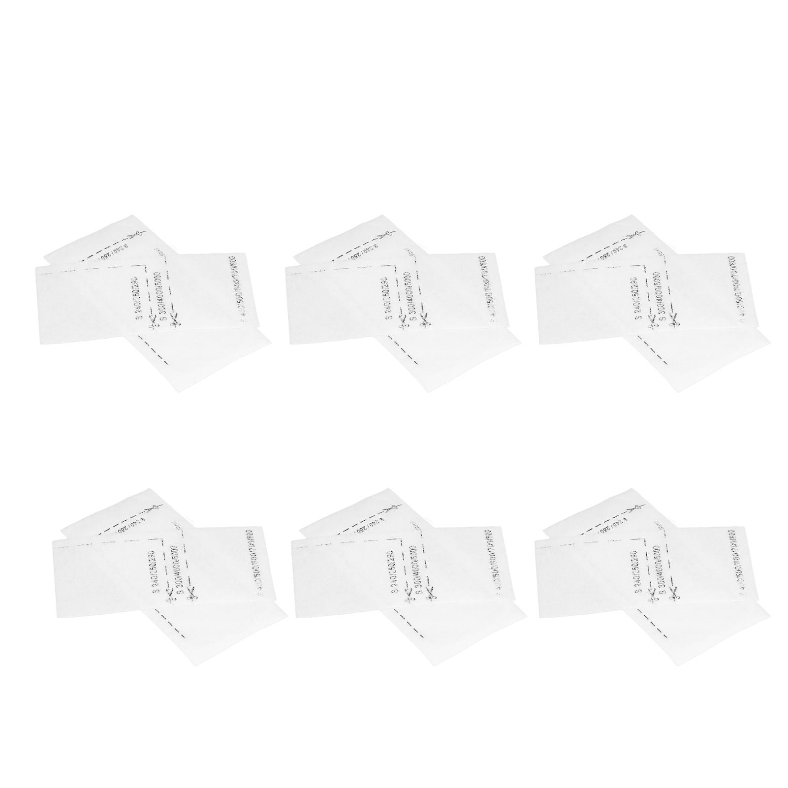 10x Filter Screen Kit for Miele FJM GN Series Vacuum Cleaner White