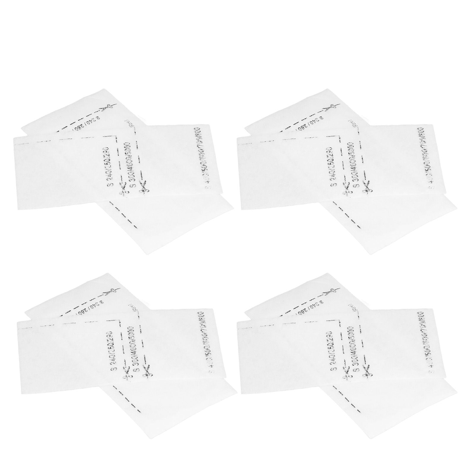 10x Filter Screen Kit for Miele FJM GN Series Vacuum Cleaner White