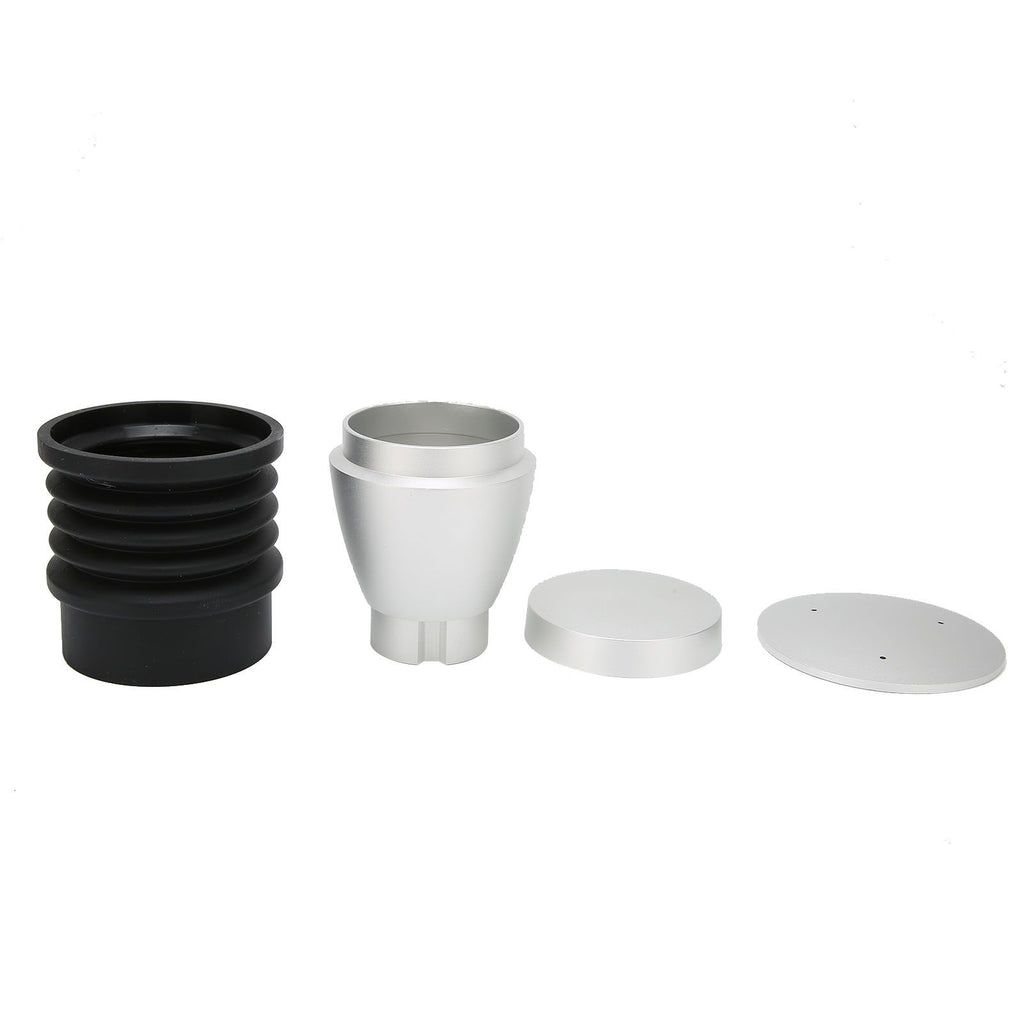 60g Grinder Blowing Bean Bin Aluminium Alloy Coffee Grinder Cleaning Tool for Eureka MignonSilver