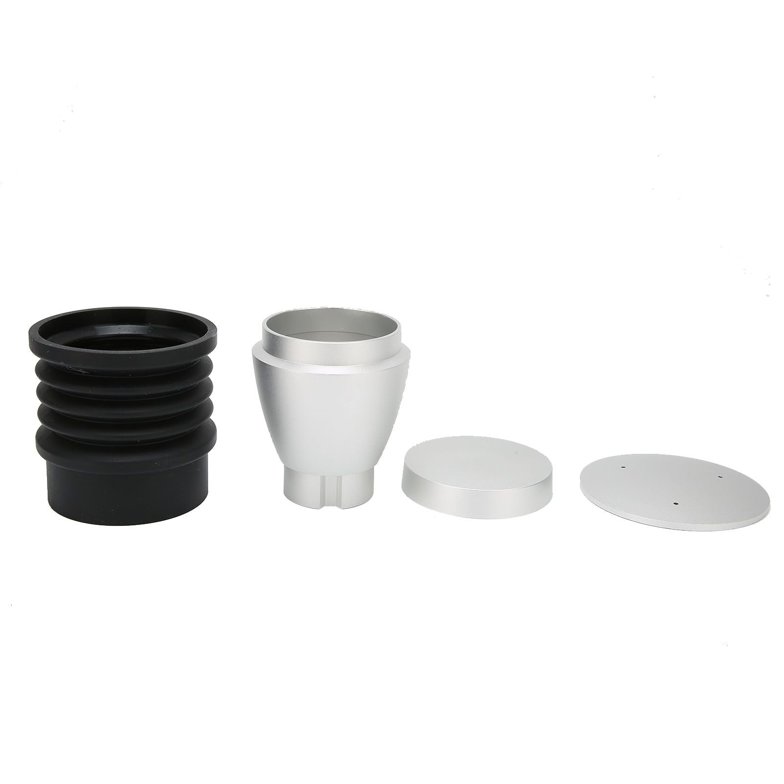 60g Grinder Blowing Bean Bin Aluminium Alloy Coffee Grinder Cleaning Tool for Eureka MignonSilver