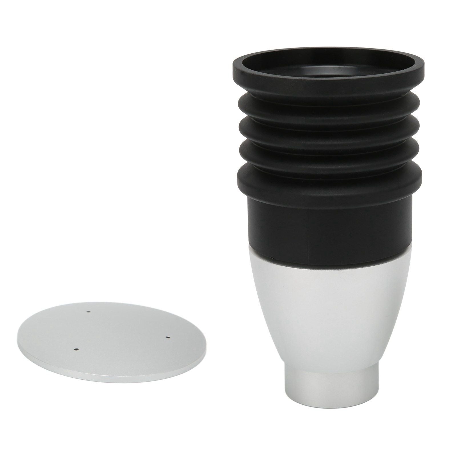 60g Grinder Blowing Bean Bin Aluminium Alloy Coffee Grinder Cleaning Tool for Eureka MignonSilver
