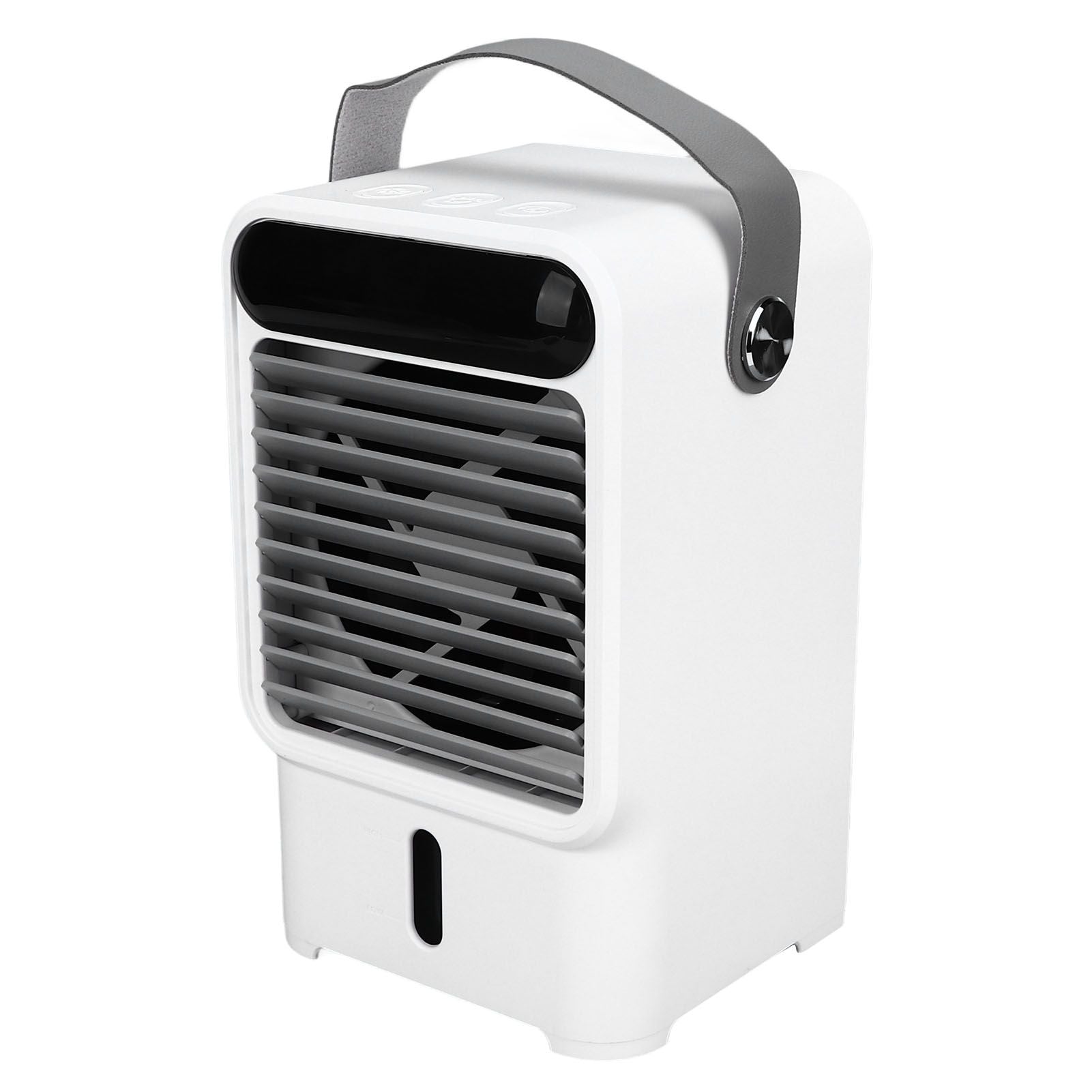 Fan Humidifier 500ml USB Powered 6W 2A 5V Air Cooler Three Levels Adjustable Pull Out Design Windowless Air Conditioner