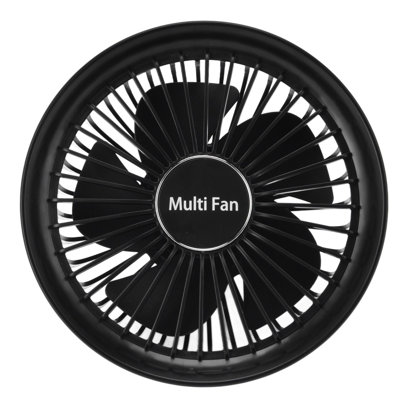 Electric Fan Portable Multifunctional Usb Charging Outdoor Hanging Battery Powered Fan for Home Office Study Camping Black