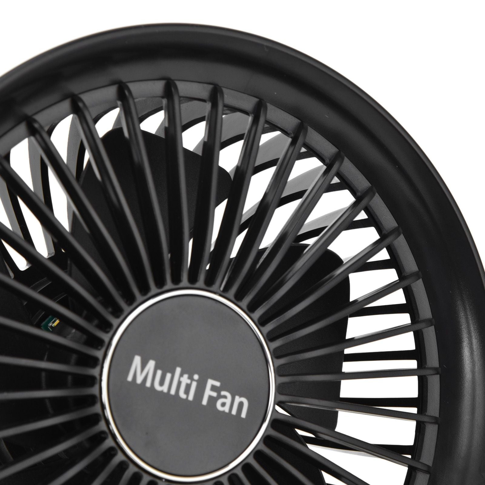 Electric Fan Portable Multifunctional Usb Charging Outdoor Hanging Battery Powered Fan for Home Office Study Camping Black