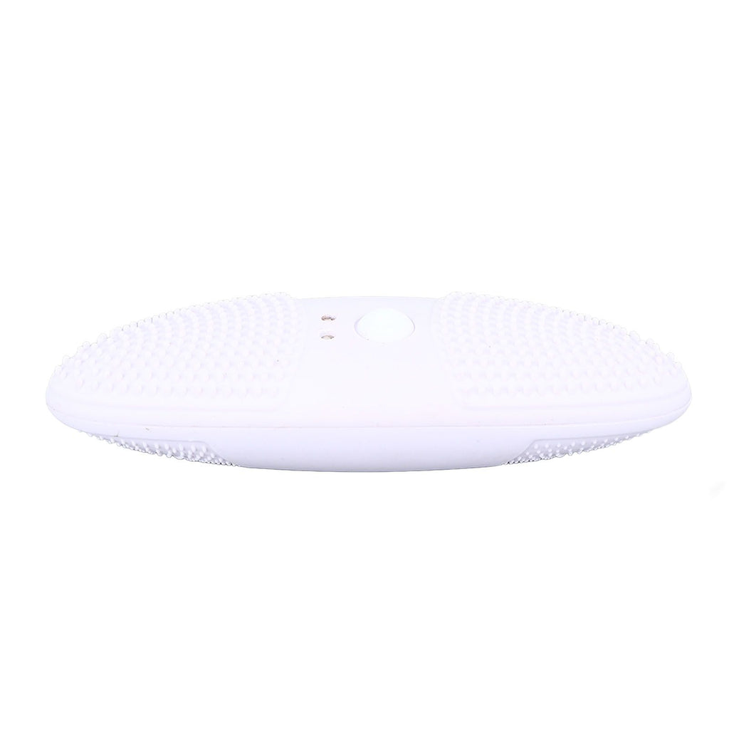 Ultrasonic Scrubber 3 Levels USB Charging High Frequency Vibration Dual Waving Ultrasonic Vegetable Washing Machine White