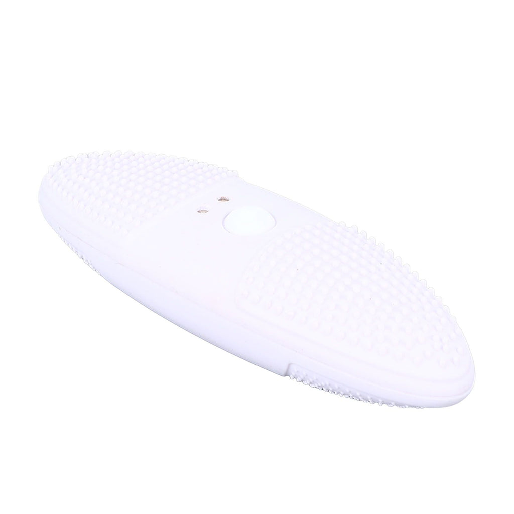 Ultrasonic Scrubber 3 Levels USB Charging High Frequency Vibration Dual Waving Ultrasonic Vegetable Washing Machine White
