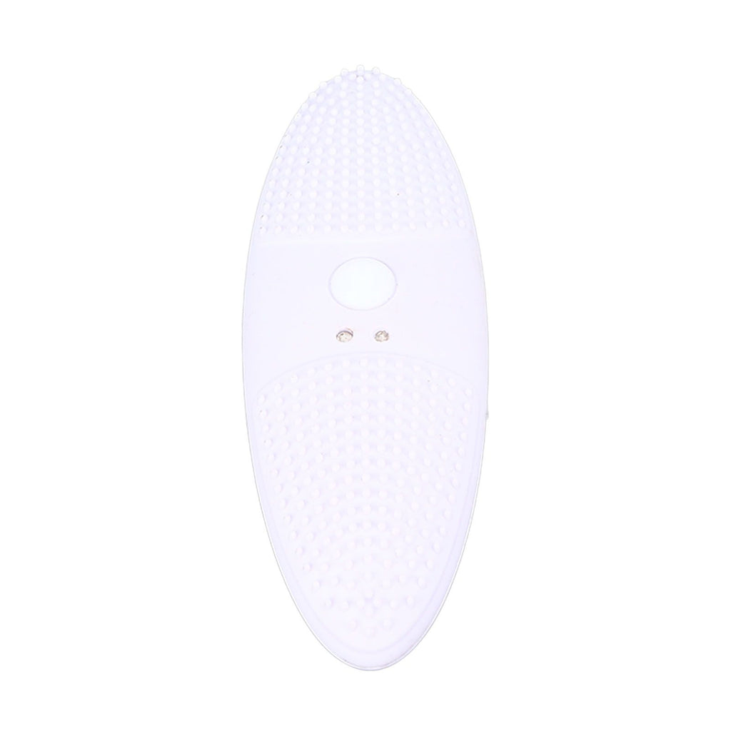 Ultrasonic Scrubber 3 Levels USB Charging High Frequency Vibration Dual Waving Ultrasonic Vegetable Washing Machine White