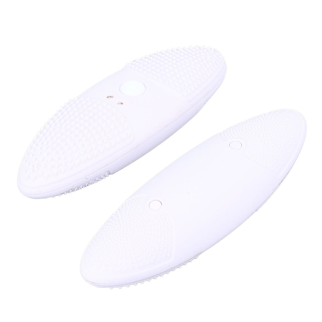 Ultrasonic Scrubber 3 Levels USB Charging High Frequency Vibration Dual Waving Ultrasonic Vegetable Washing Machine White