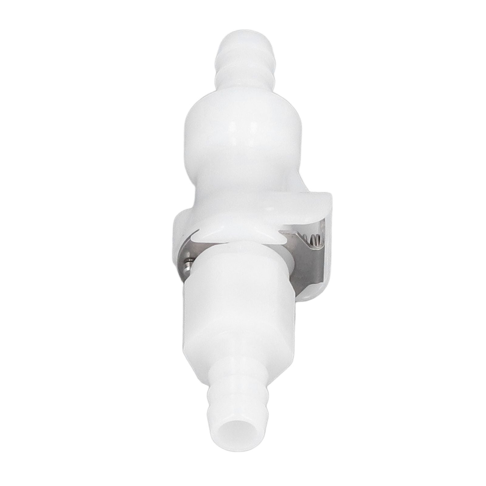 Plastic Hose Quick Connector 5/16 Tube with Shut Off Food Grade Plastic Water Line Tube Connector for Gas Beer Line