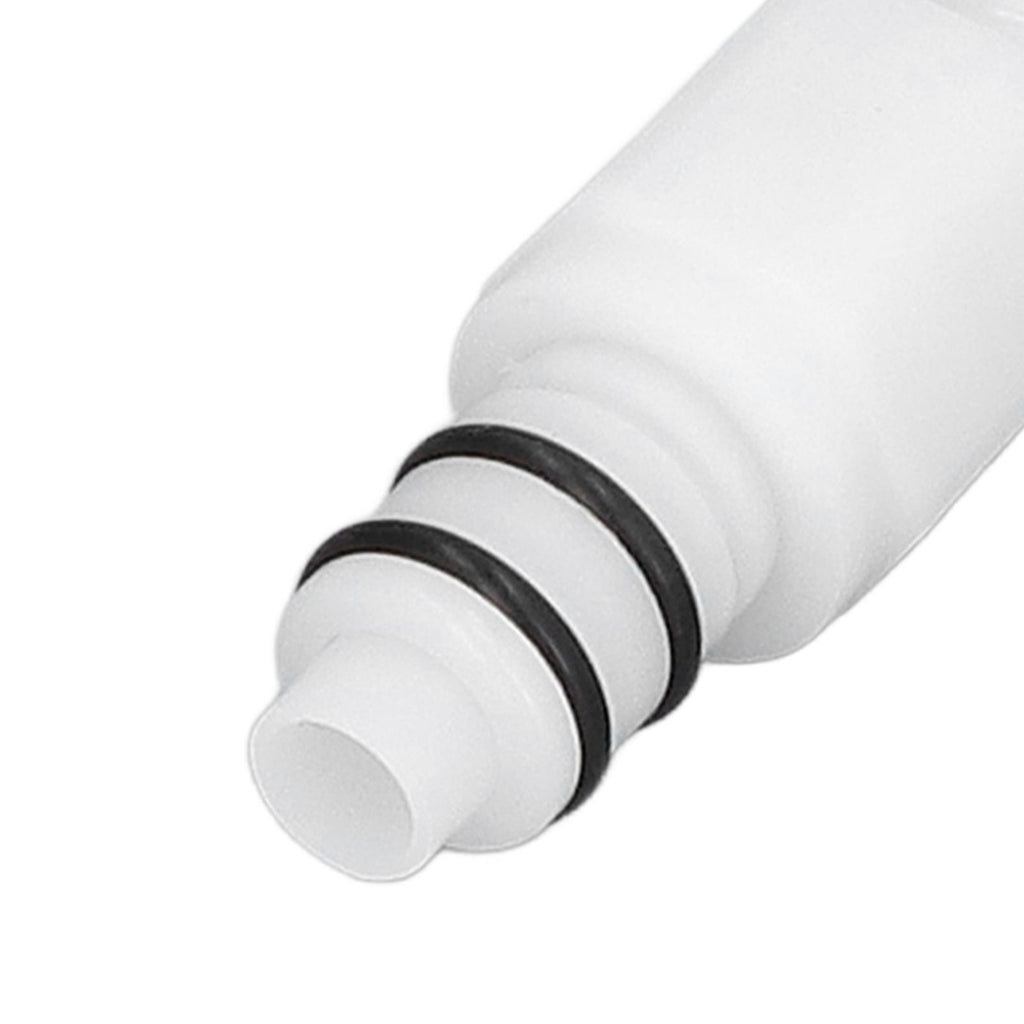 Plastic Hose Quick Connector 5/16 Tube with Shut Off Food Grade Plastic Water Line Tube Connector for Gas Beer Line