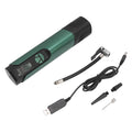 Electric Digital Tire Inflator Four Preset Inflation Modes USB Charging Tire Pump with LED Light for Cars Motorcycles