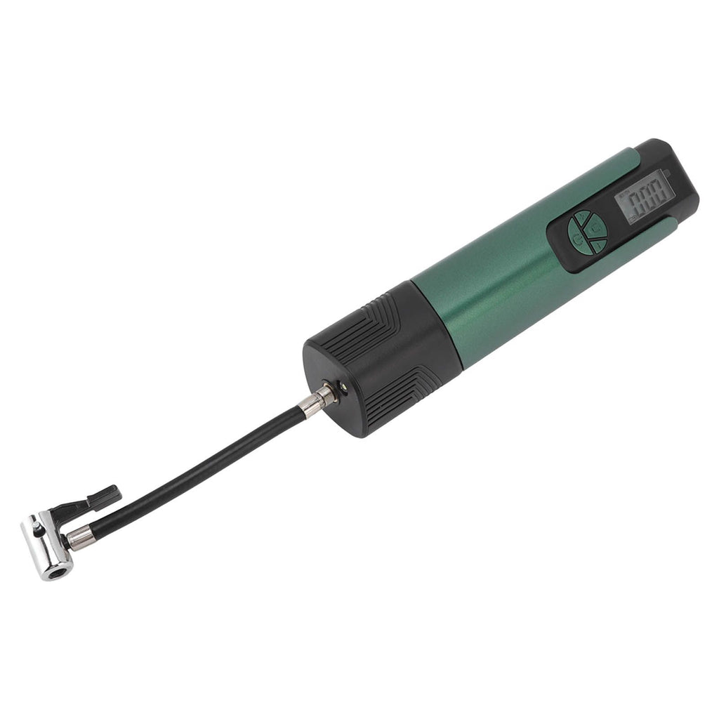 Electric Digital Tire Inflator Four Preset Inflation Modes USB Charging Tire Pump with LED Light for Cars Motorcycles