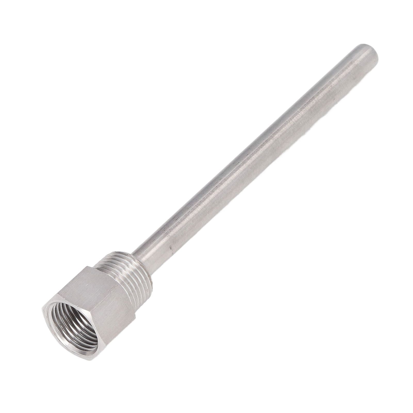 Stainless Steel Thermowell G1/2 Male Thread 6.7in Length Thermowell for Temperature Sensors