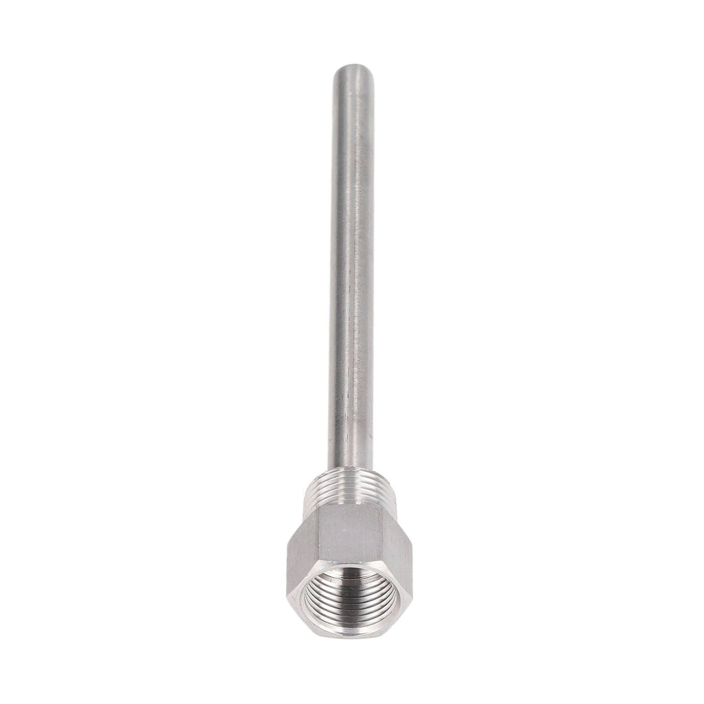 Stainless Steel Thermowell G1/2 Male Thread 6.7in Length Thermowell for Temperature Sensors