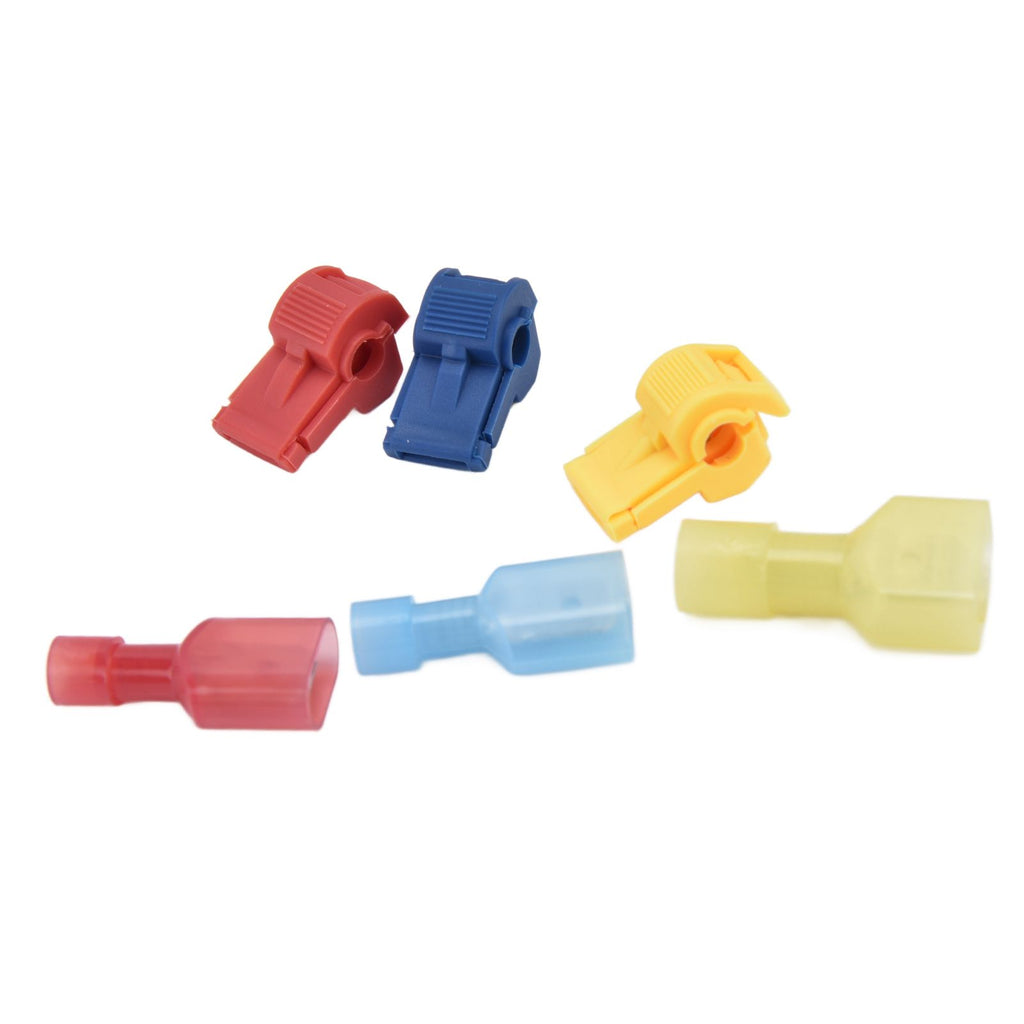 Disconnect Connector Kit T Shape Electrical Insulated Terminals for Home Decoration Circuit Repair