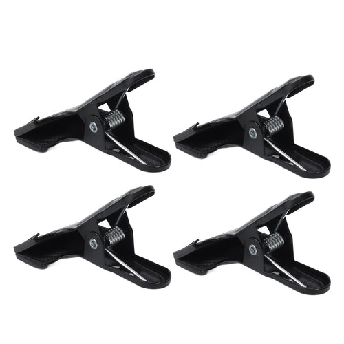 4pcs Woodworking A Clip Heavy Duty Anti Slip Metal Wide Mouth Spring Clamps for Photography Backdrops