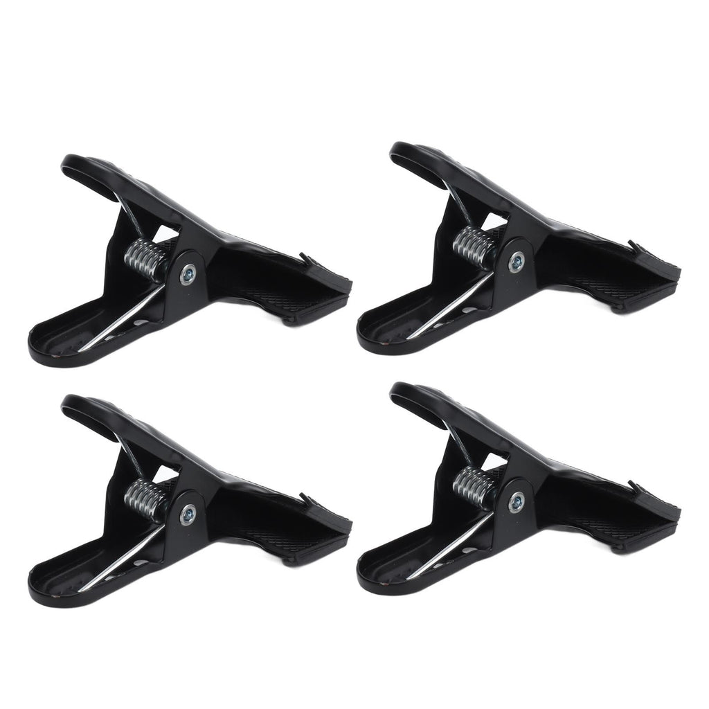 4pcs Woodworking A Clip Heavy Duty Anti Slip Metal Wide Mouth Spring Clamps for Photography Backdrops