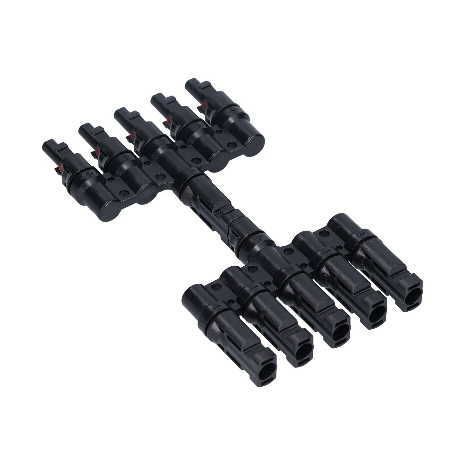 1 to 5 Branch Connector 5 Way Solar Panel Cable Branch Connector IP67 Waterproof Male Female Connector