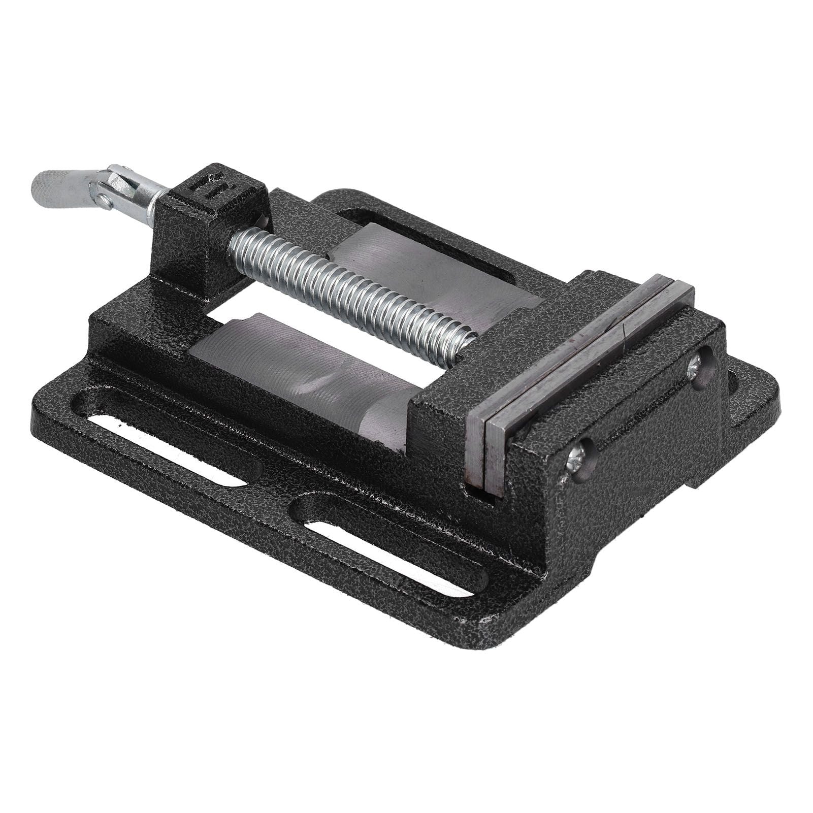 Flat Drill Press Vise American Style Accurate Mini Bench Vise for Home Mechanical Maintenance