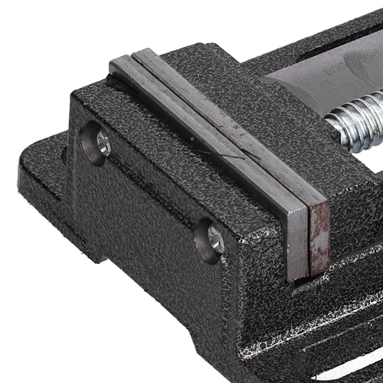 Flat Drill Press Vise American Style Accurate Mini Bench Vise for Home Mechanical Maintenance