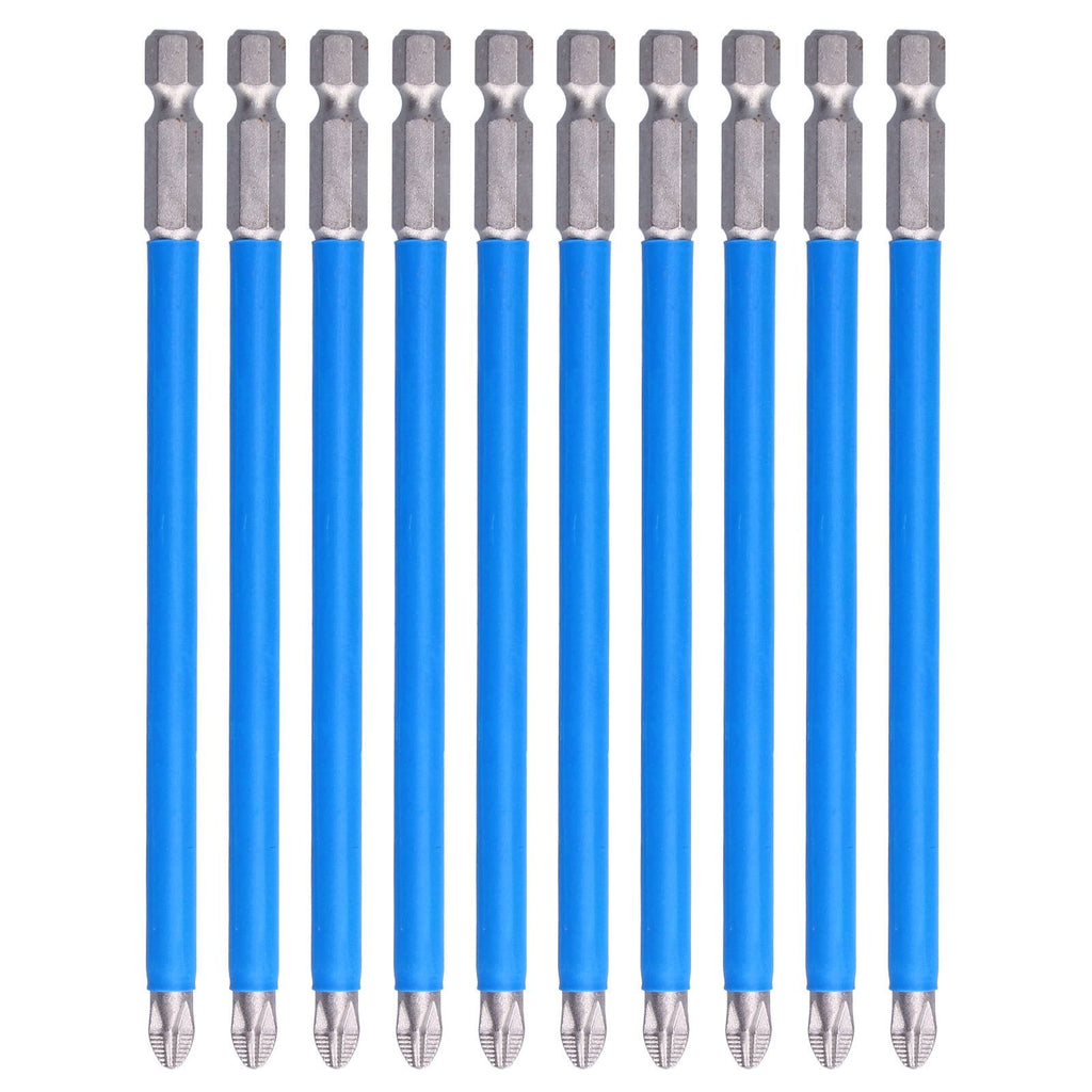 10Pcs Batch Heads Impact Resistant Electric Magnetic Drill Screwdriver Bit Kit Repair Tools