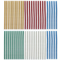 50pcs Full Colour Hot Glue Stick Easy Operation Fast Adhesion Clear Hot Glue Stick 7x140mm